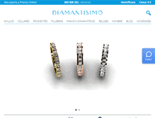 Tablet Screenshot of diamantisimo.com